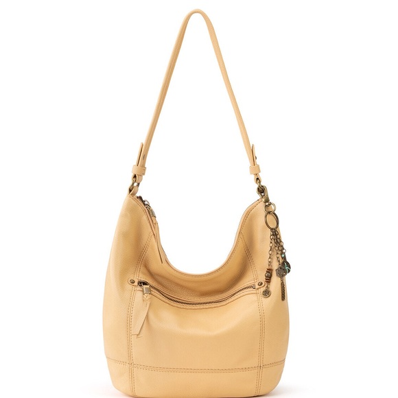 ♥️The Sak Sequoia Leather Hobo Bag in Vintage Coral - Picture 9 of 12